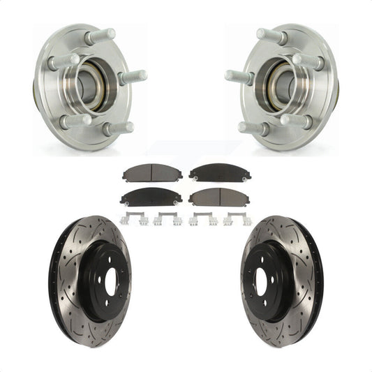 [Avant] Kit d'ensemble roulement de roue et moyeu pour Dodge Chrysler 300 Charger Magnum Challenger KBB-120282 par Transit Auto