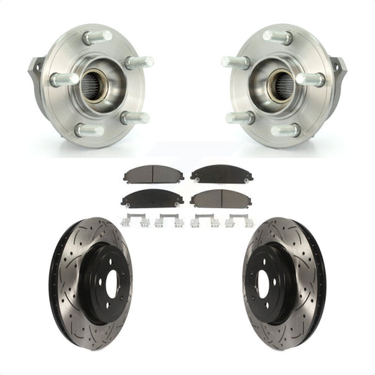 [Avant] Kit d'ensemble roulement de roue et moyeu pour Dodge Charger Chrysler 300 Challenger Magnum KBB-120283 par Transit Auto