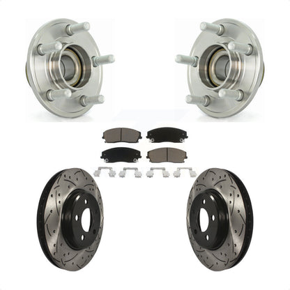 [Avant] Kit d'ensemble roulement de roue et moyeu pour Dodge Chrysler 300 Charger Magnum Challenger KBB-120284 par Transit Auto