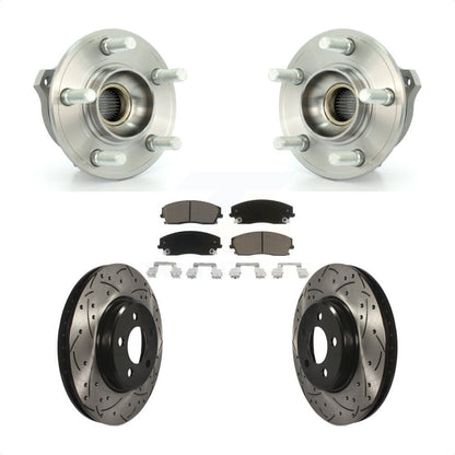 [Avant] Kit d'ensemble roulement de roue et moyeu pour Dodge Charger Chrysler 300 Magnum KBB-120285 par Transit Auto