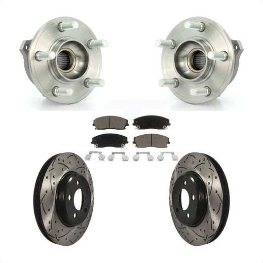 [Avant] Kit d'ensemble roulement de roue et moyeu pour Dodge Charger Chrysler 300 Magnum KBB-120285