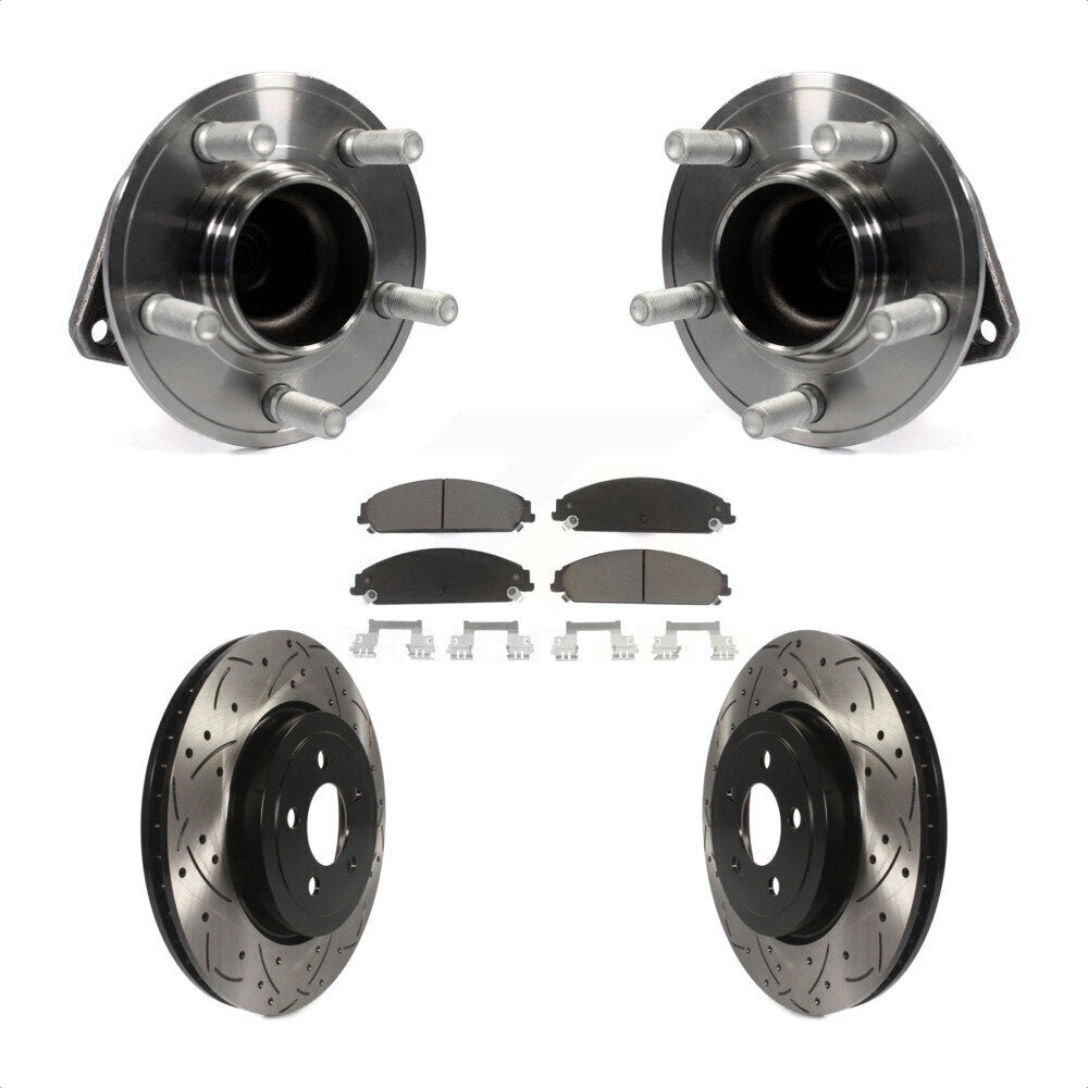 [Avant] Kit d'ensemble roulement de roue et moyeu pour Dodge Charger Challenger Chrysler 300 KBB-120286 par Transit Auto