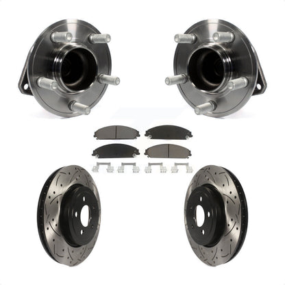 [Avant] Kit d'ensemble roulement de roue et moyeu pour Dodge Charger Challenger Chrysler 300 KBB-120286 par Transit Auto