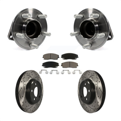 [Avant] Kit d'ensemble roulement de roue et moyeu pour Dodge Charger Challenger Chrysler 300 KBB-120287 par Transit Auto