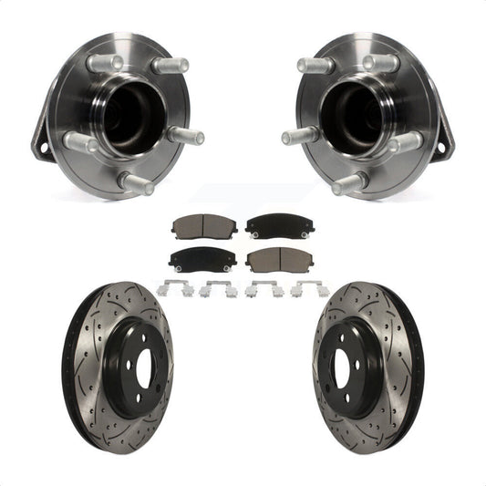 [Avant] Kit d'ensemble roulement de roue et moyeu pour Dodge Charger Challenger Chrysler 300 KBB-120287 par Transit Auto