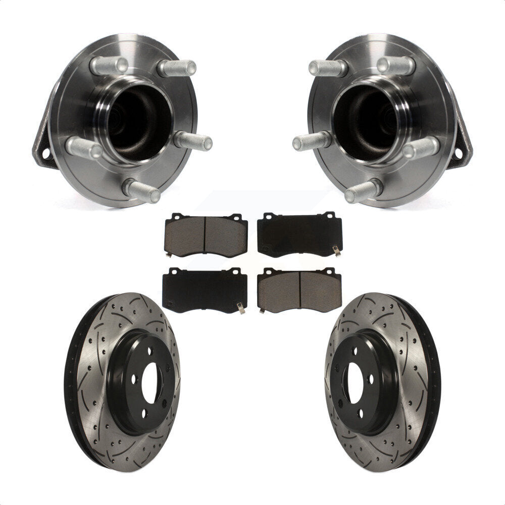 [Avant] Kit d'ensemble roulement de roue et moyeu pour 2019 Dodge Charger GT avec RWD Brembo Brakes KBB-120288 par Transit Auto