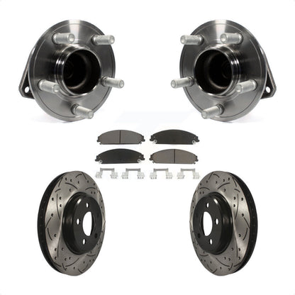 [Avant] Kit d'ensemble roulement de roue et moyeu pour Dodge Charger Chrysler 300 Challenger KBB-120289 par Transit Auto