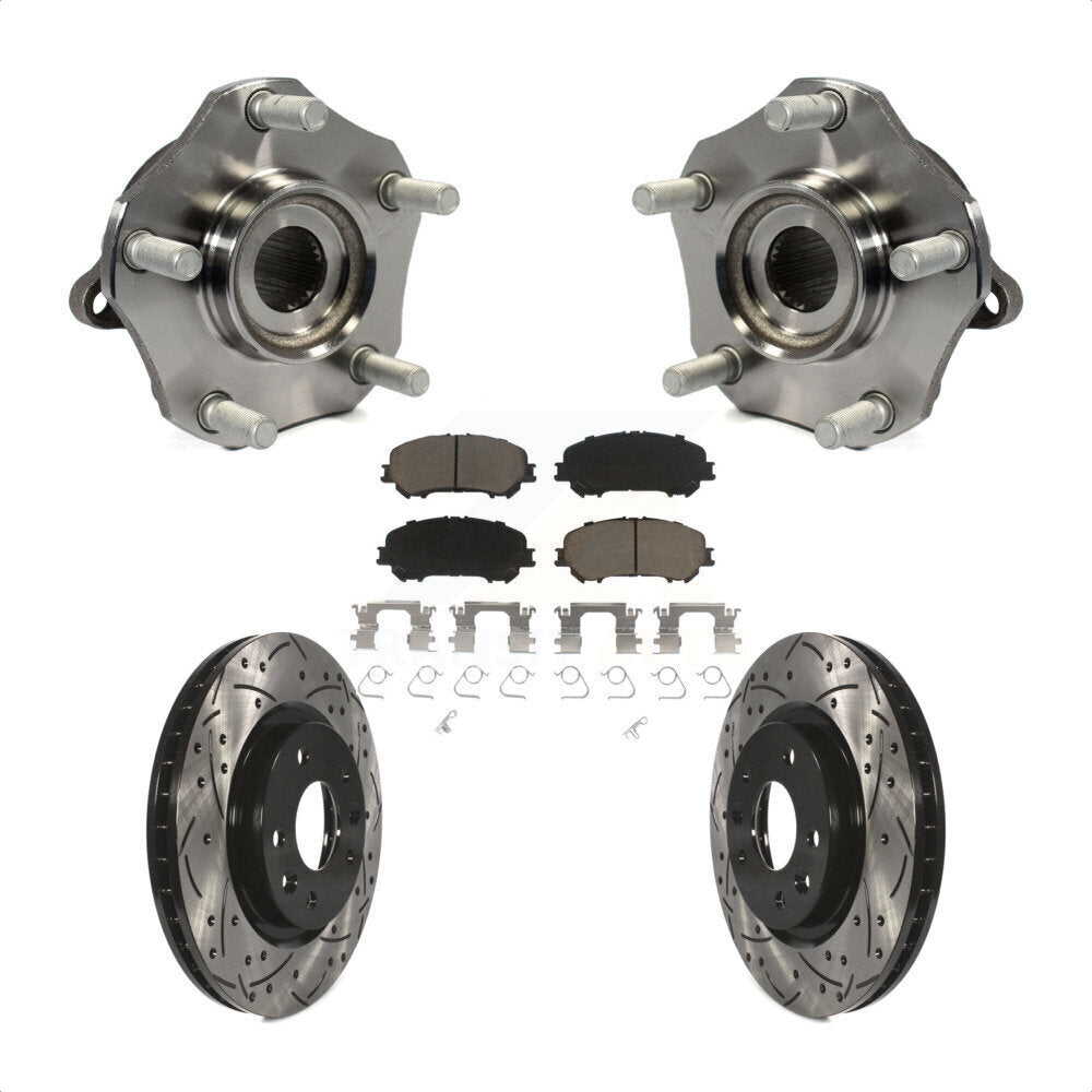 [Avant] Kit d'ensemble roulement de roue et moyeu pour Nissan Rogue Sport Qashqai KBB-120291