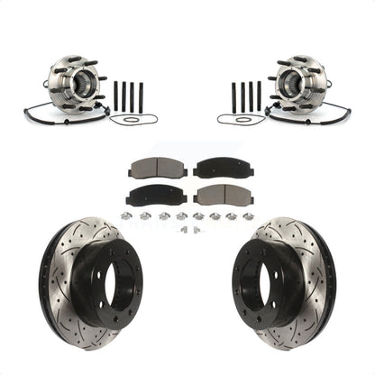 [Avant] Kit d'ensemble roulement de roue et moyeu pour Ford F-250 Super Duty F-350 Single Rear Wheels KBB-120292