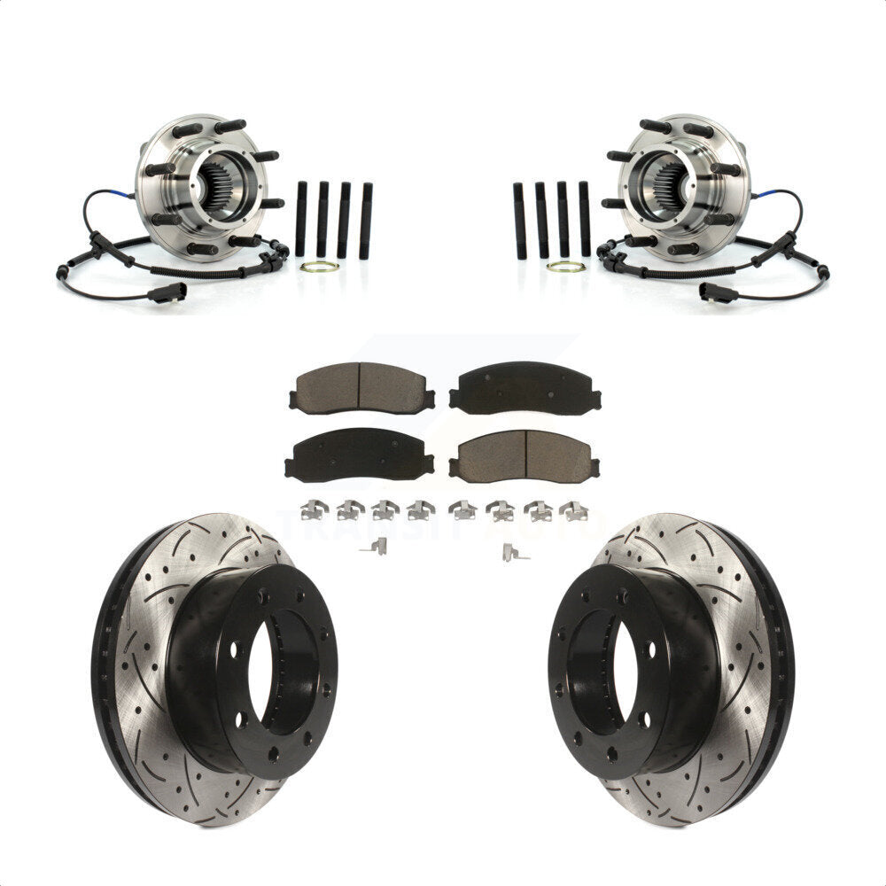 [Avant] Kit d'ensemble roulement de roue et moyeu pour 2011 Ford F-250 Super Duty F-350 Single Rear Wheels 4WD KBB-120294