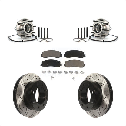 [Avant] Kit d'ensemble roulement de roue et moyeu pour 2010 Ford F-250 Super Duty 4WD Single Rear Wheels KBB-120296