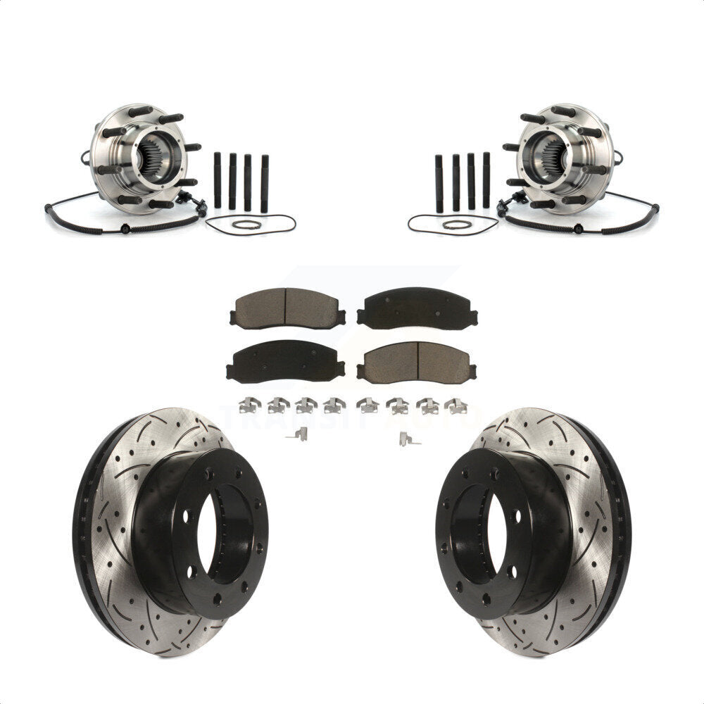 [Avant] Kit d'ensemble roulement de roue et moyeu pour 2008-2010 Ford F-350 Super Duty 4WD Single Rear Wheels KBB-120297