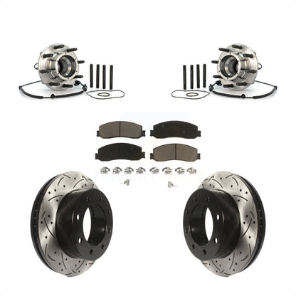 [Avant] Kit d'ensemble roulement de roue et moyeu pour 2008-2010 Ford F-350 Super Duty 4WD Single Rear Wheels KBB-120297