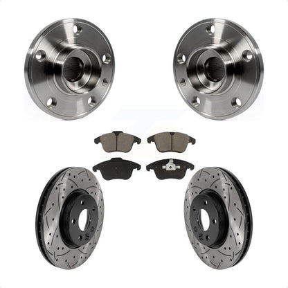 [Avant] Kit d'ensemble roulement de roue et moyeu pour Volvo S60 XC70 S80 V60 V70 300mm Diameter Rotor KBB-120310