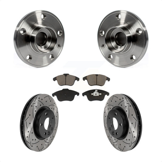 [Avant] Kit d'ensemble roulement de roue et moyeu pour Volvo S60 XC70 S80 V60 V70 300mm Diameter Rotor KBB-120310