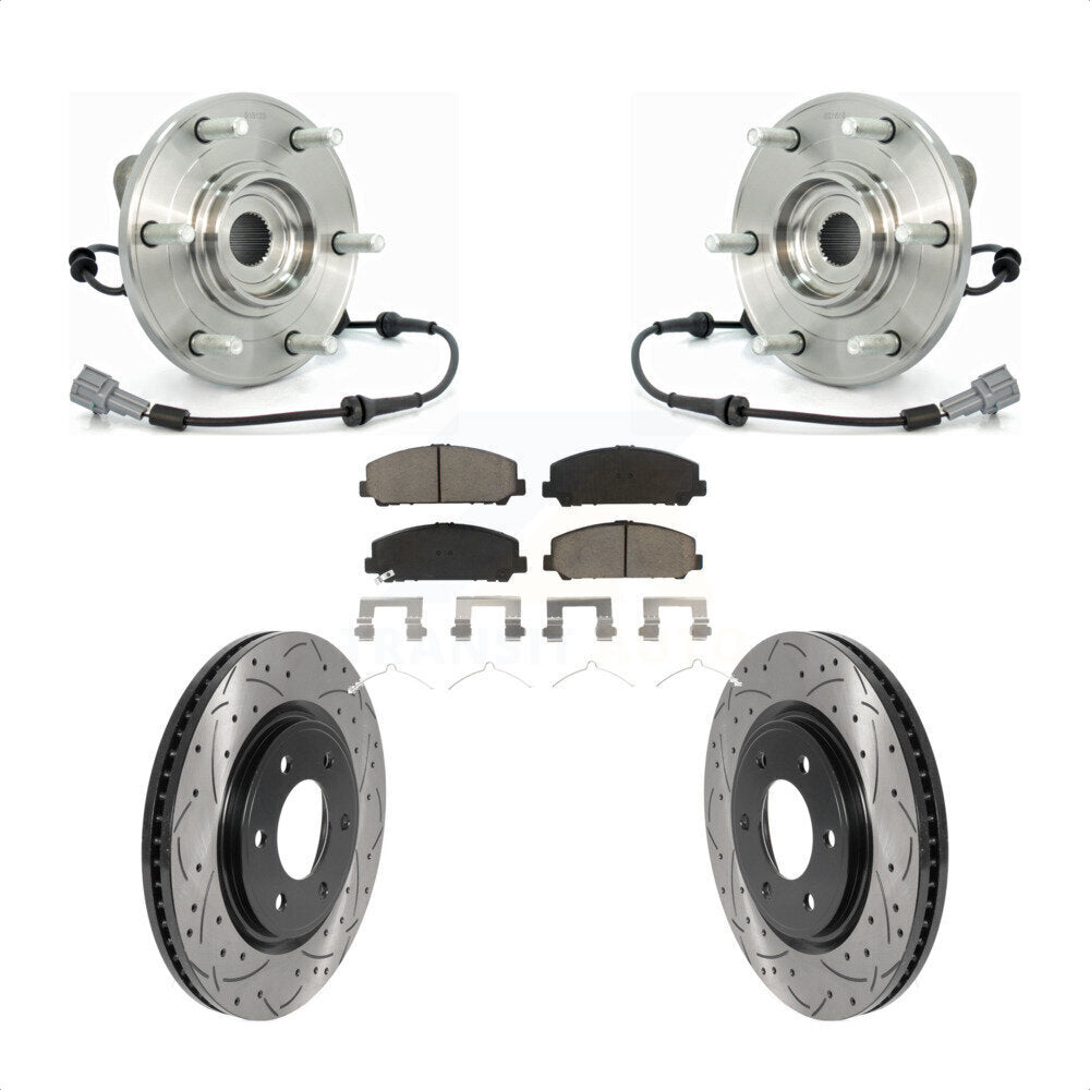 [Avant] Kit d'ensemble roulement de roue et moyeu pour Nissan Titan Armada INFINITI QX56 TITAN KBB-120313