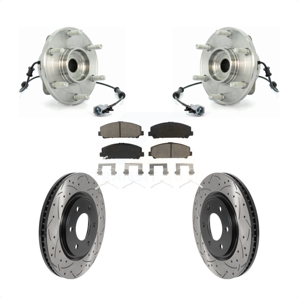 [Avant] Kit d'ensemble roulement de roue et moyeu pour 2007 INFINITI QX56 From 04 07 KBB-120315