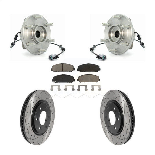 [Avant] Kit d'ensemble roulement de roue et moyeu pour 2007 INFINITI QX56 From 04 07 KBB-120315