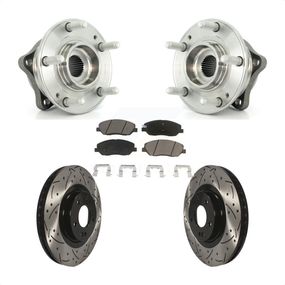 [Avant] Kit d'ensemble roulement de roue et moyeu pour 2013-2014 Hyundai Santa Fe 3.3L ABS Brakes KBB-120316