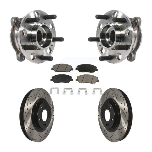 [Avant] Kit d'ensemble roulement de roue et moyeu pour 2015-2016 Hyundai Santa Fe XL 3.3L KBB-120318