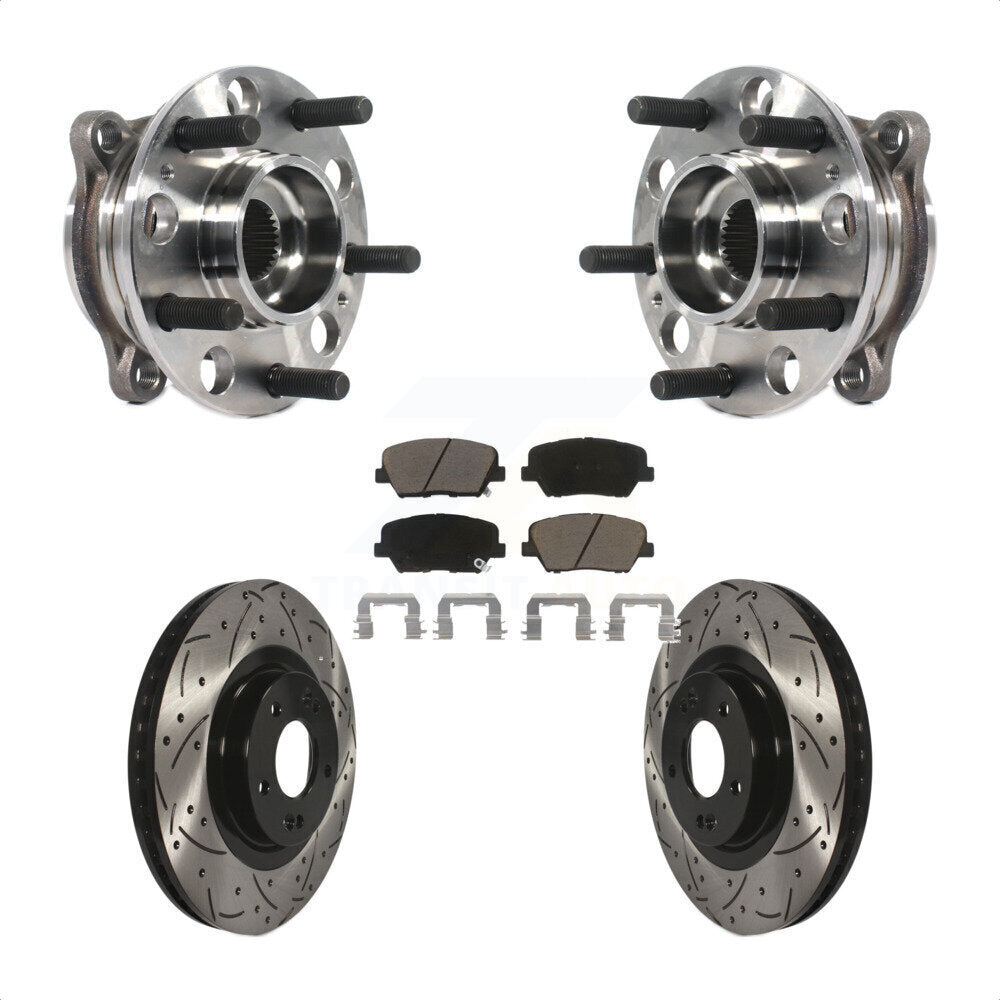 [Avant] Kit d'ensemble roulement de roue et moyeu pour Kia Sorento Hyundai Santa Fe Sport KBB-120319 par Transit Auto