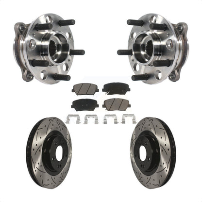 [Avant] Kit d'ensemble roulement de roue et moyeu pour 2015-2016 Hyundai Santa Fe Sport 2.4L 2.0L KBB-120320