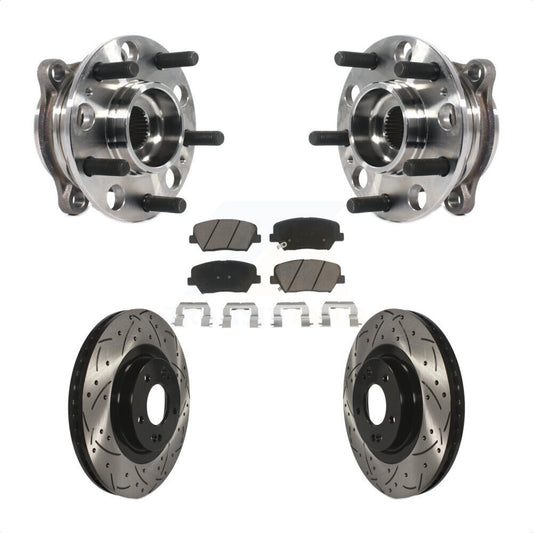 [Avant] Kit d'ensemble roulement de roue et moyeu pour 2015-2016 Hyundai Santa Fe Sport 2.4L 2.0L KBB-120320