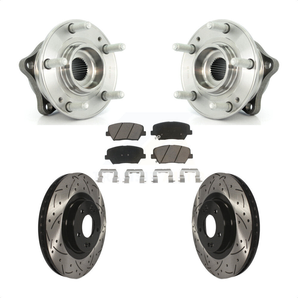 [Avant] Kit d'ensemble roulement de roue et moyeu pour Kia Sorento Hyundai Santa Fe Sport KBB-120321