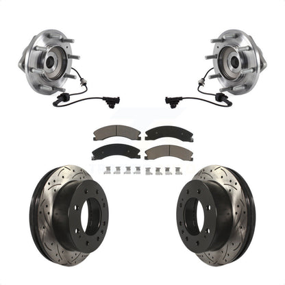 [Avant] Kit d'ensemble roulement de roue et moyeu pour 2011-2019 Chevrolet Silverado 3500 HD GMC Sierra Dual Rear Wheels 4WD KBB-120323