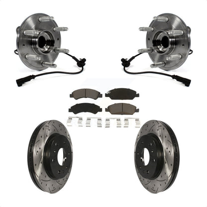 [Avant] Kit d'ensemble roulement de roue et moyeu pour Chevrolet Silverado 1500 GMC Sierra Tahoe Cadillac Suburban Yukon XL Escalade XTS ESV LD KBB-120328