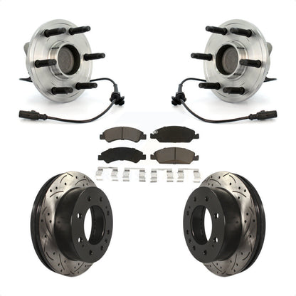 [Avant] Kit d'ensemble roulement de roue et moyeu pour 2011 Chevrolet Silverado 1500 Hybrid avec RWD KBB-120329 par Transit Auto