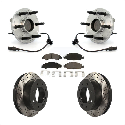 [Avant] Kit d'ensemble roulement de roue et moyeu pour 2011 Chevrolet Silverado 1500 Hybrid avec RWD KBB-120329 par Transit Auto
