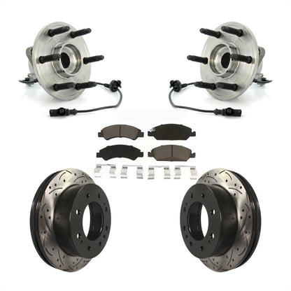 [Avant] Kit d'ensemble roulement de roue et moyeu pour 2011 Chevrolet Silverado 1500 Hybrid avec 4WD KBB-120330 par Transit Auto