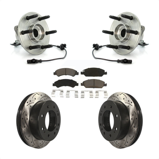 [Avant] Kit d'ensemble roulement de roue et moyeu pour 2011 Chevrolet Silverado 1500 Hybrid avec 4WD KBB-120330 par Transit Auto
