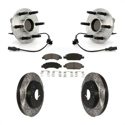 [Avant] Kit d'ensemble roulement de roue et moyeu pour Chevrolet Silverado 1500 GMC Sierra Tahoe Suburban Yukon XL Avalanche Cadillac Escalade ESV KBB-120331