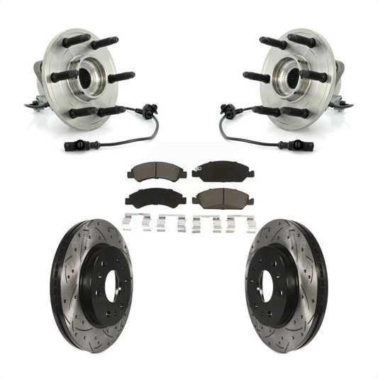 [Avant] Kit d'ensemble roulement de roue et moyeu pour Chevrolet Silverado 1500 GMC Sierra Tahoe Suburban Yukon Cadillac XL Avalanche Escalade ESV EXT KBB-120332