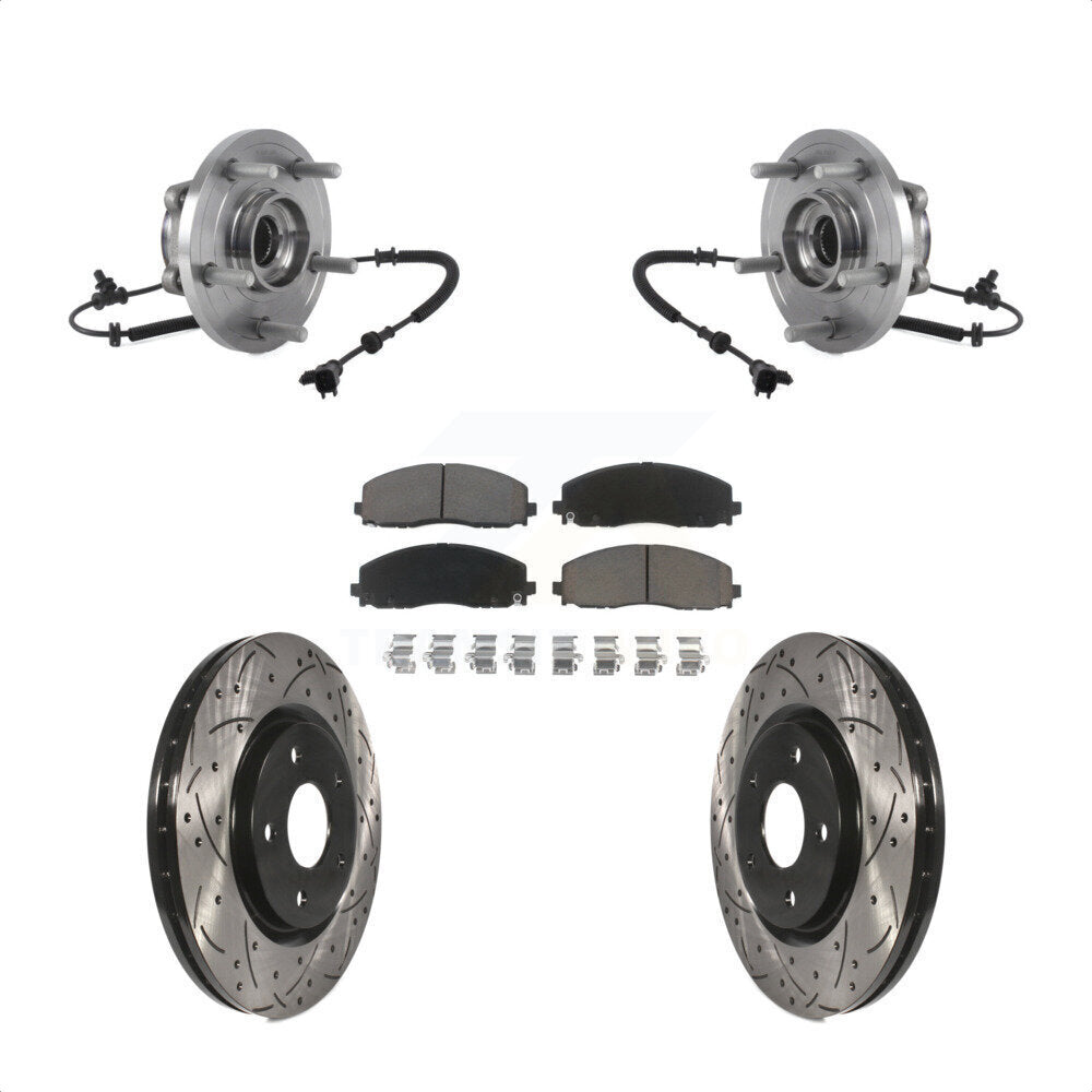 [Avant] Kit d'ensemble roulement de roue et moyeu pour Chrysler Pacifica Voyager Grand Caravan KBB-120336