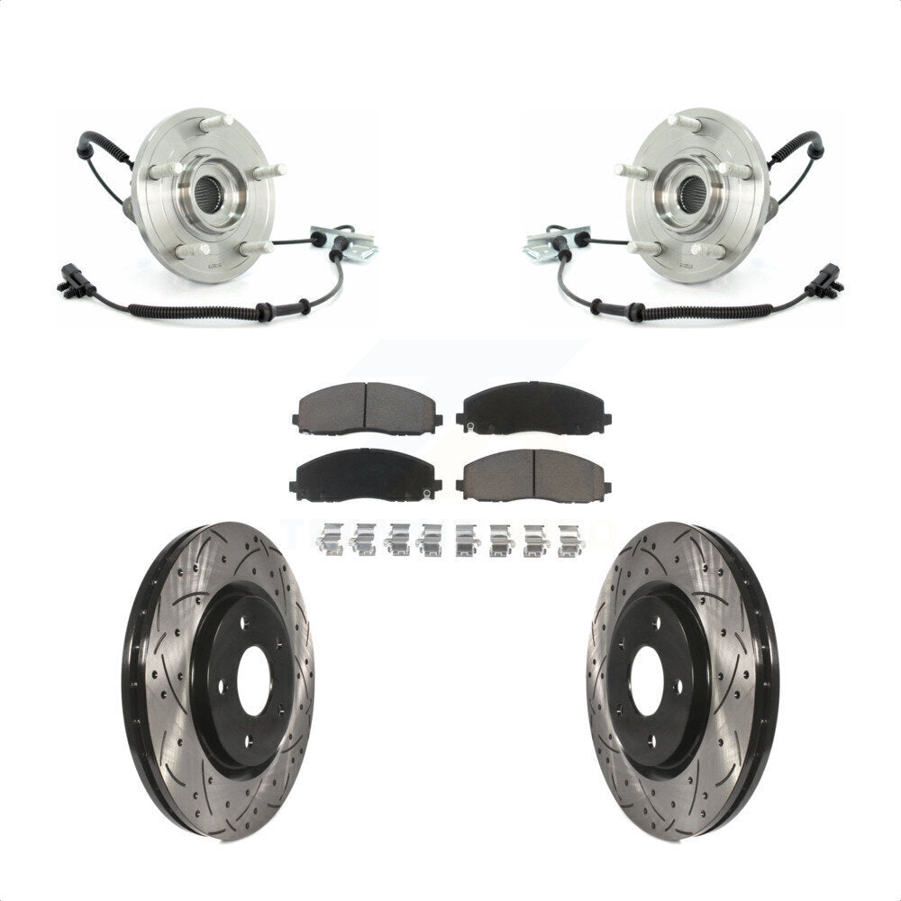 [Avant] Kit d'ensemble roulement de roue et moyeu pour 2012 Volkswagen Routan Dual Piston Caliper KBB-120338