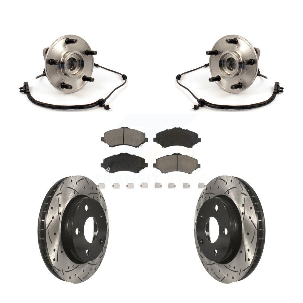 [Avant] Kit d'ensemble roulement de roue et moyeu pour 2007-2010 Jeep Wrangler KBB-120346