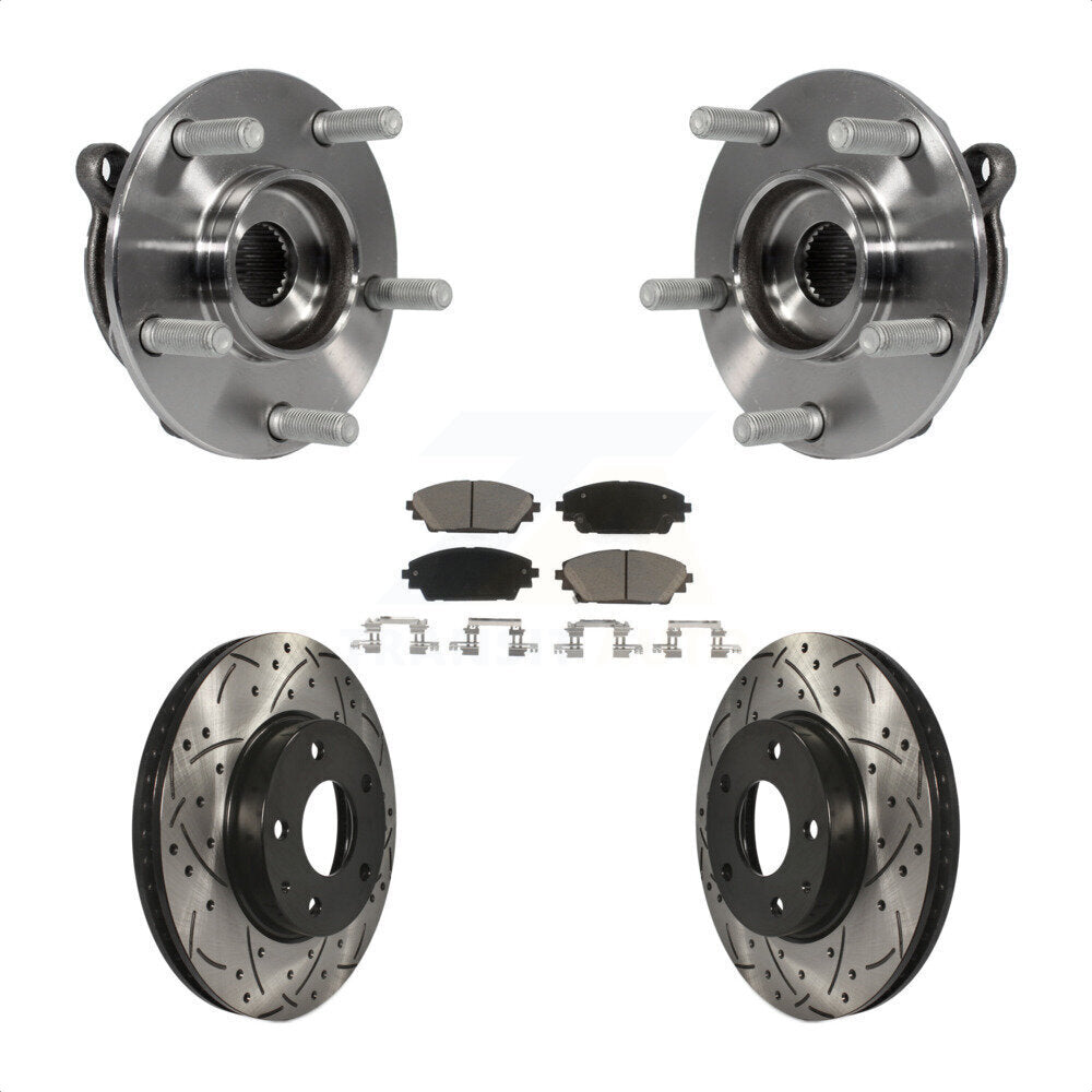 [Avant] Kit d'ensemble roulement de roue et moyeu pour 2016-2021 Mazda CX-3 FWD KBB-120348
