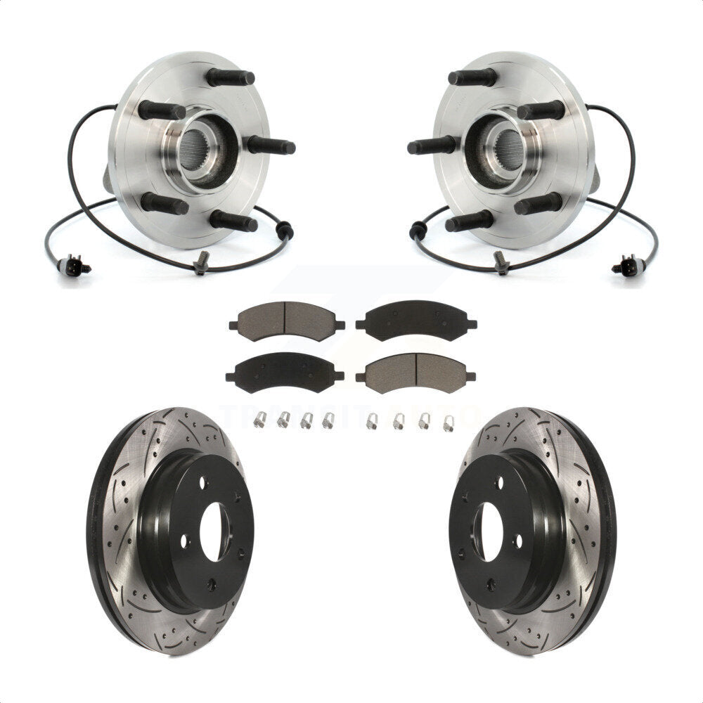 [Avant] Kit d'ensemble roulement de roue et moyeu pour 2007-2009 Dodge Durango Chrysler Aspen KBB-120354
