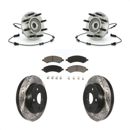 [Avant] Kit d'ensemble roulement de roue et moyeu pour 2007-2008 Dodge Ram 1500 Standard Cab Pickup Crew avec 8 Lug Wheels KBB-120355