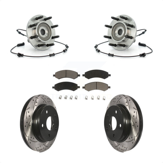 [Avant] Kit d'ensemble roulement de roue et moyeu pour 2007-2008 Dodge Ram 1500 Standard Cab Pickup Crew avec 8 Lug Wheels KBB-120355