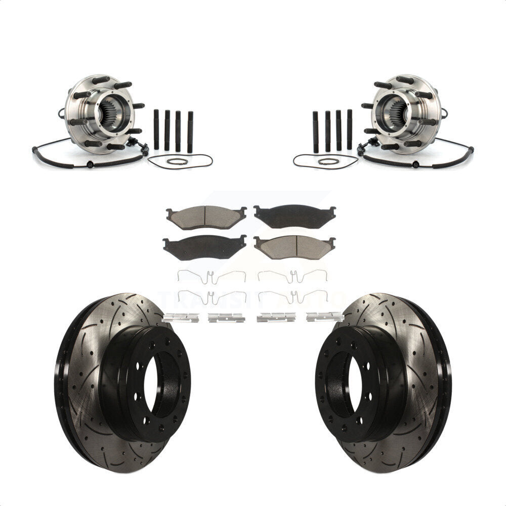 [Avant] Kit d'ensemble roulement de roue et moyeu pour 2010 Ford F-550 Super Duty 4 X Single Rear Wheels KBB-120363