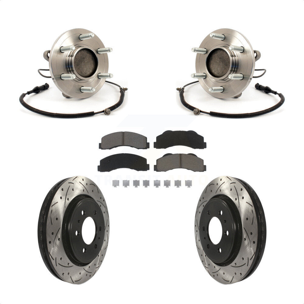 [Avant] Kit d'ensemble roulement de roue et moyeu pour 2010 Ford F-150 RWD 6 Lug Wheels KBB-120380