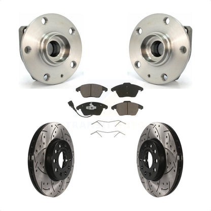 [Avant] Kit d'ensemble roulement de roue et moyeu pour 2006-2009 Volkswagen Rabbit 3 Bolt Mounting Flange KBB-120382 par Transit Auto