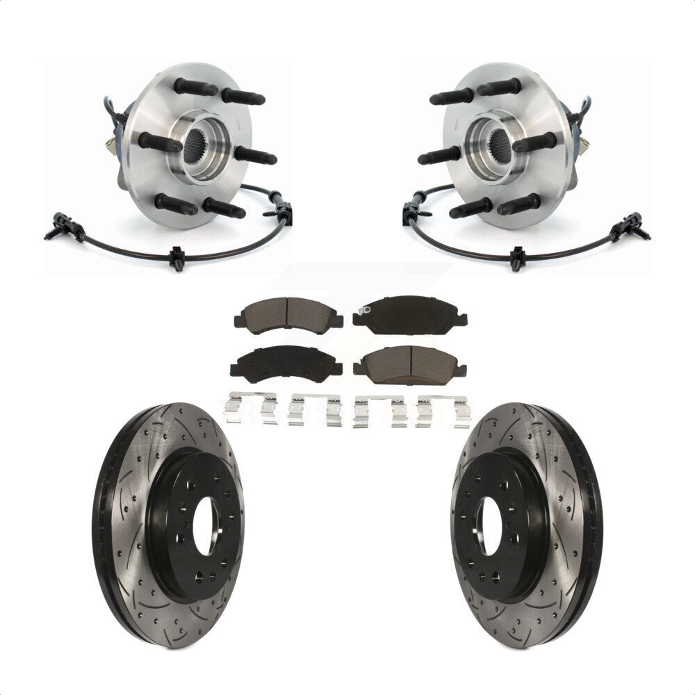 [Avant] Kit d'ensemble roulement de roue et moyeu pour Chevrolet Silverado 1500 GMC Sierra Classic Express Savana KBB-120383