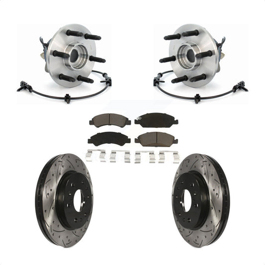 [Avant] Kit d'ensemble roulement de roue et moyeu pour Chevrolet Silverado 1500 GMC Sierra Classic Express Savana KBB-120383