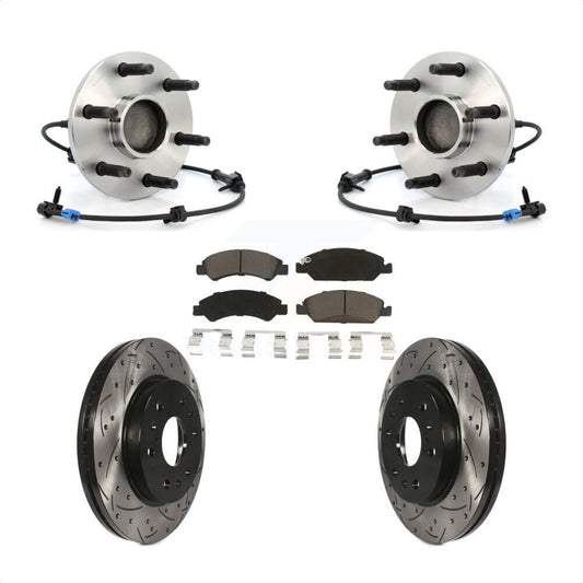 [Avant] Kit d'ensemble roulement de roue et moyeu pour Chevrolet Silverado 1500 GMC Sierra Classic Express Savana KBB-120384