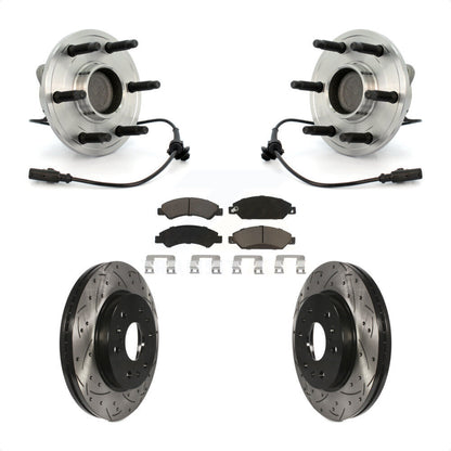 [Avant] Kit d'ensemble roulement de roue et moyeu pour 2007 Chevrolet Tahoe GMC Suburban 1500 Yukon Avalanche XL Cadillac Escalade RWD KBB-120385
